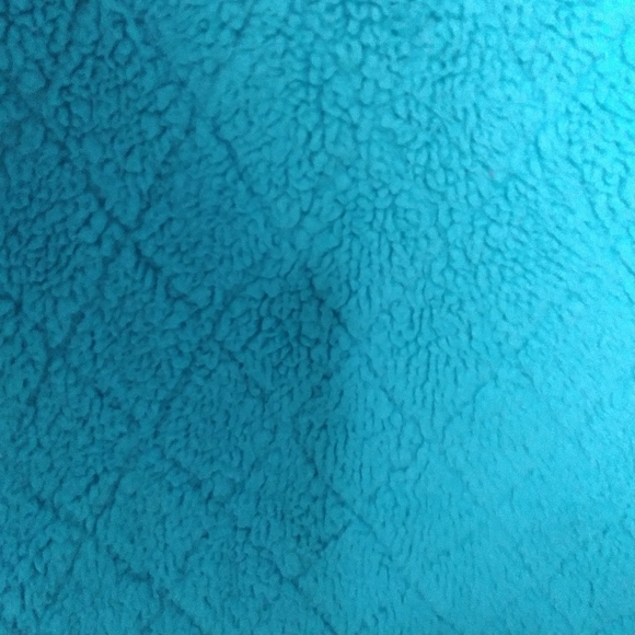 L. L. Bean Blue Green Quilted Fleece Lined Full Zip Sleeveless Vest Size Large - Picture 9 of 16